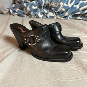 Harley Davidson leather clogs, women’s size 8